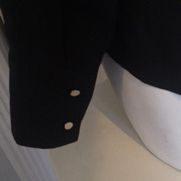 Ann Taylor black blouse - Picture 6 of 8